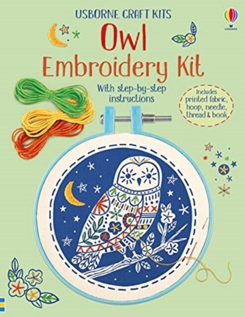 Embroidery Kit: Owl (Paperback)