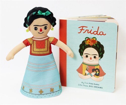 Frida Kahlo Doll and Book Set : For the Littlest Dreamers (Board Book, New Edition)