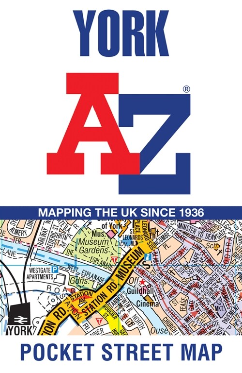 York A-Z Pocket Street Map (Sheet Map, folded)