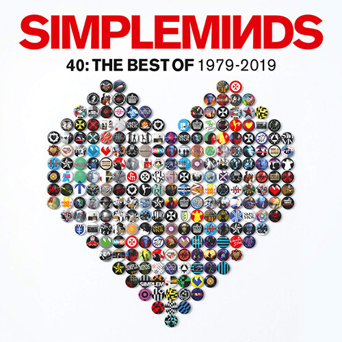 [수입] Simple Minds - 40: The Best Of 1979 -2019 [Silver 2LP] [Gatefold] [Limited Edition]
