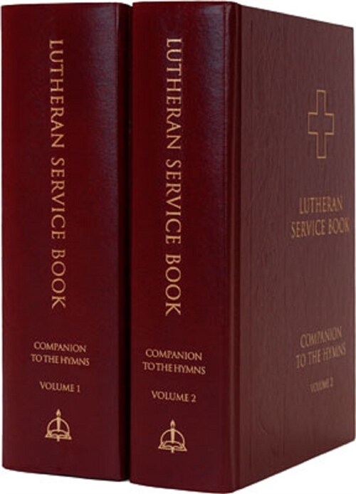 Lutheran Service Book: Companion to the Hymns - 2 Volume Set (Boxed Set)
