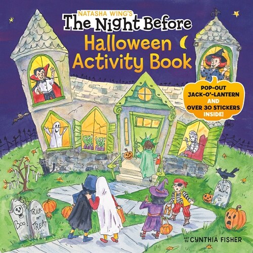 The Night Before Halloween Activity Book (Paperback)