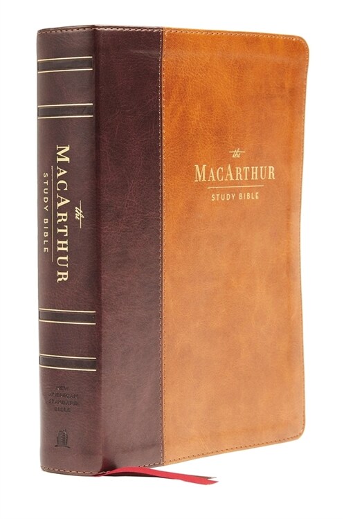 Nasb, MacArthur Study Bible, 2nd Edition, Leathersoft, Brown, Comfort Print: Unleashing Gods Truth One Verse at a Time (Imitation Leather)