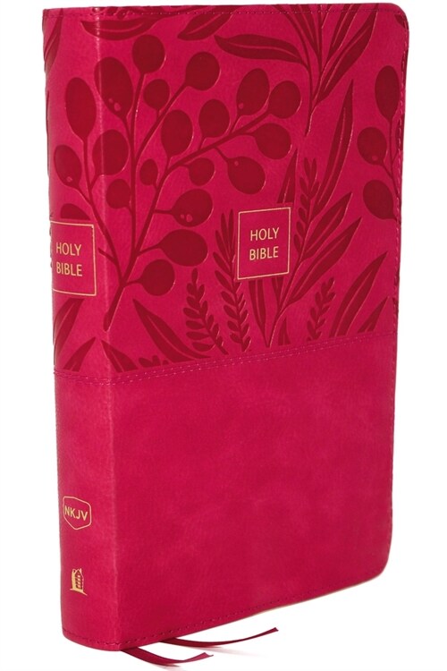 Nkjv, Reference Bible, Compact, Leathersoft, Pink, Red Letter Edition, Comfort Print: Holy Bible, New King James Version (Imitation Leather)