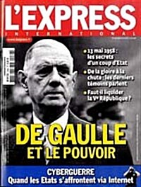 Le Express International (주간,프랑스판): 2008년 5월08일