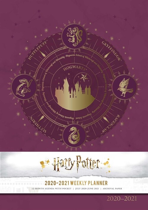 Harry Potter 2020-2021 Weekly Planner (Hardcover)
