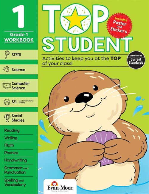 Top Student, Grade 1 Workbook (Paperback, Teacher)