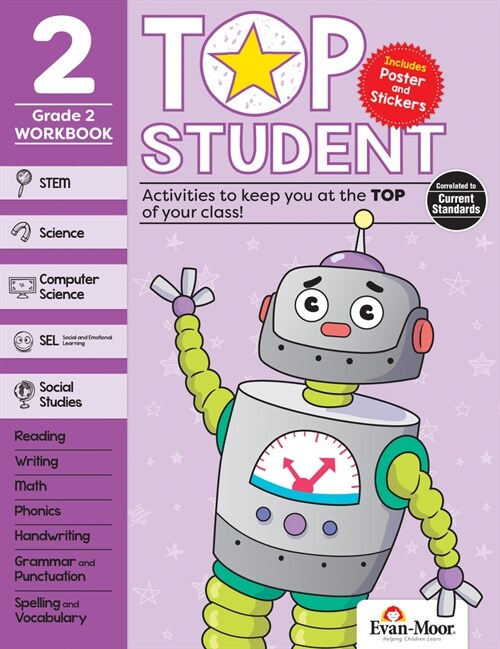 Top Student, Grade 2 Workbook (Paperback, Teacher)