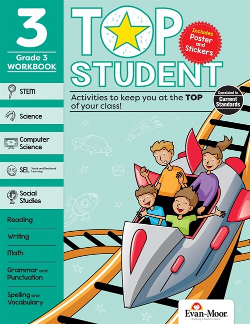 Top Student, Grade 3 Workbook (Paperback, Teacher)