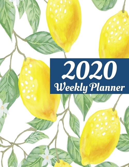 2020 Planner Weekly and Monthly: Jan 1 to Dec 31, 2020: Weekly & Monthly Citrus Planner (Paperback)