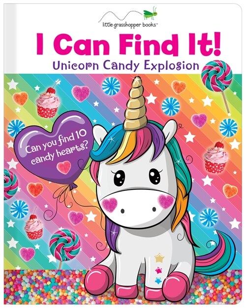 I Can Find It! Unicorn Candy Explosion (Large Padded Board Book) (Board Books)