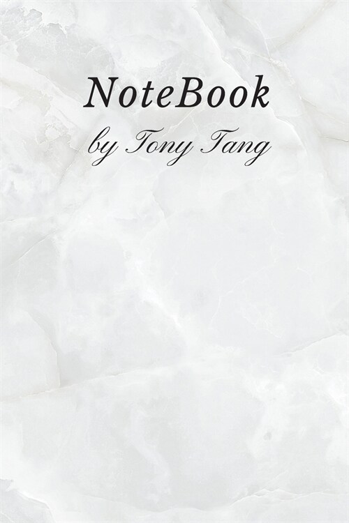 NoteBook: blank - unlined - diary - journal - planner - marble Cover (Paperback)