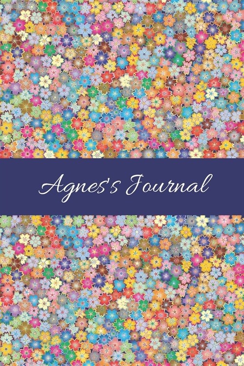 Agness Journal: Cute Personalized Name College-Ruled Notebook for Girls & Women - Blank Lined Gift Journal/Diary for Writing & Note Ta (Paperback)