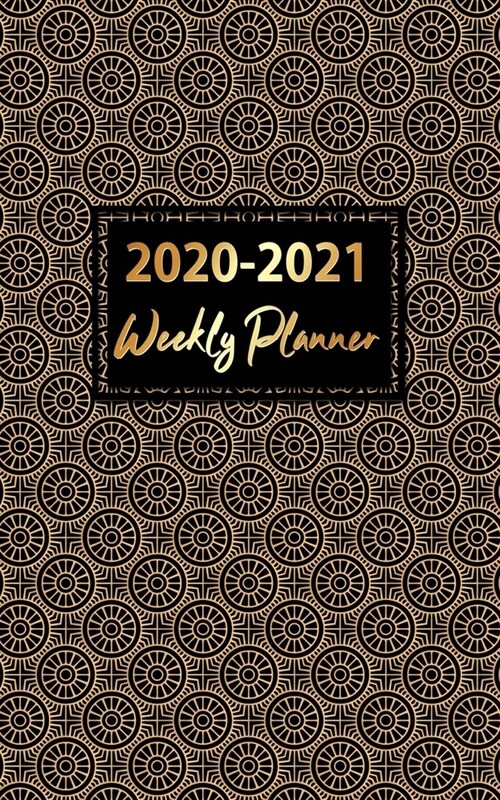 Weekly Planner: 2 Years Pocket Planner Organizer: Weekly Calendar Schedule Organizer and Hand Lettering (Paperback)