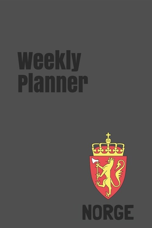 Weekly Planner: Norway calendar organizer agenda for 2020 (Paperback)