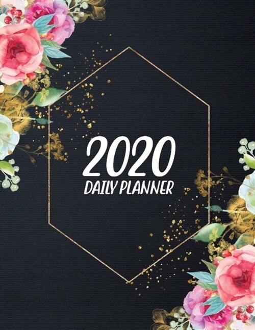 2020 Daily Planner: Daily Organizer and Planner 8.5 X 11 Notebook 200 Pages (Paperback)