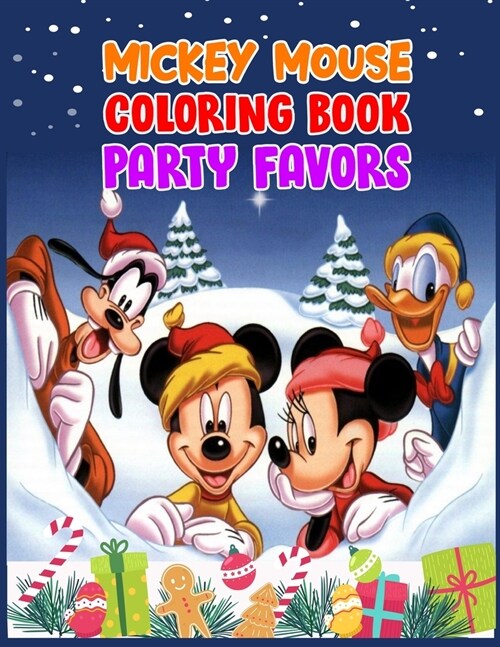 알라딘 Mickey Mouse Coloring Book Party Favors Mickey Mouse Coloring