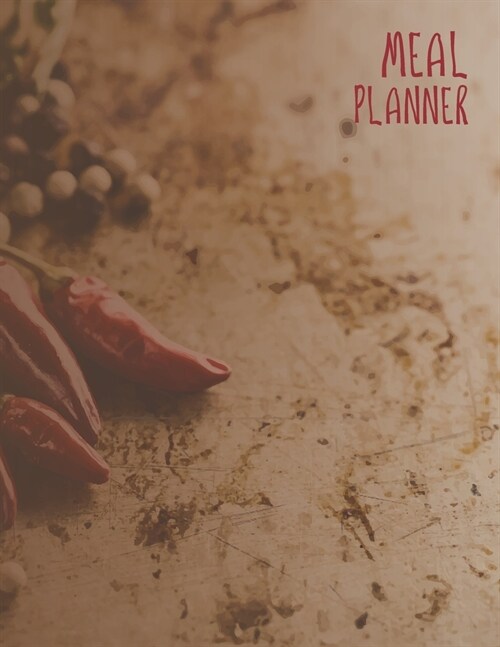 Meal Planner: Bloom Daily Planners Weekly Meal Planning Pad, Meal Planner, Shopping List Food Planning Organizer and Grocery List 8. (Paperback)