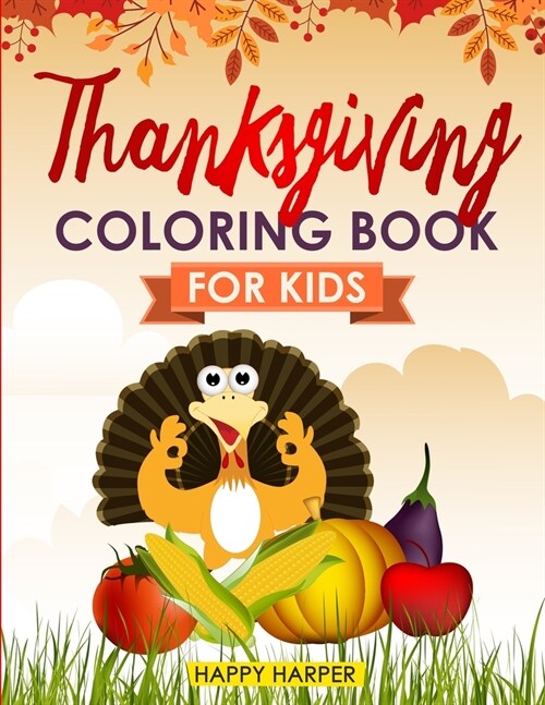 Thanksgiving Coloring Book (Paperback)