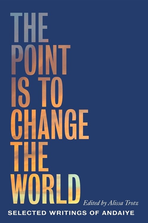 The Point is to Change the World : Selected Writings of Andaiye (Paperback)