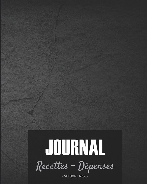 Journal Recettes - D?enses: Registre auto entrepreneur, livre de compte auto entrepreneur, chronologique - Conforme aux obligations comptables - 1 (Paperback)