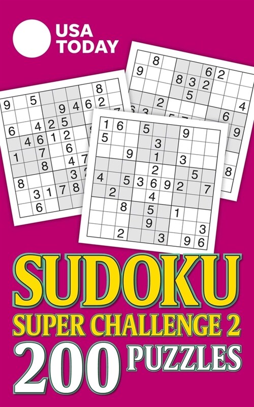 USA Today Sudoku Super Challenge 2: 200 Puzzles (Paperback)