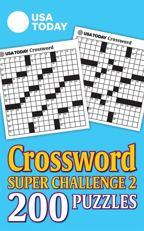 USA Today Crossword Super Challenge 2: 200 Puzzles (Paperback)