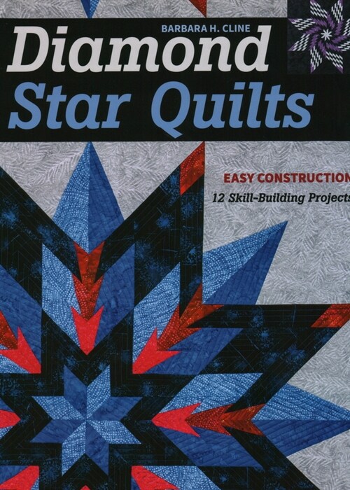 Diamond Star Quilts: Easy Construction; 12 Skill-Building Projects (Paperback)