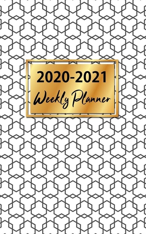 Weekly Planner: 2 Years Pocket Planner Organizer: Weekly Calendar Schedule Organizer and Hand Lettering (Paperback)