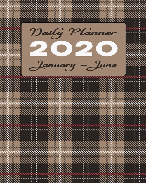 2020 Daily Planner January - June: 6-Month Business & Personal Organizer Diary - Include Hours, To-Do List & Priorities - Lighter for Carrying Around (Paperback)