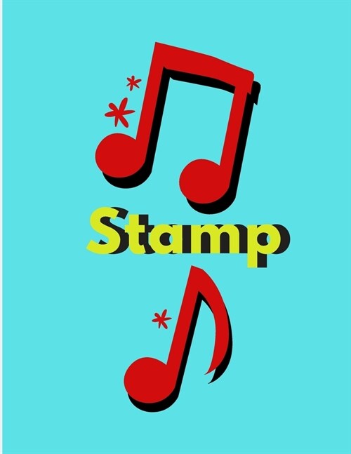 Stamp: Guitar music Tab Sheet Blank (Paperback)