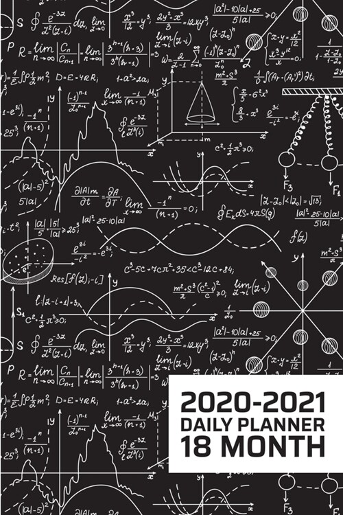 18 Month Daily Planner 2020 - 2021: Smart Student - Science Tech Engineering Math STEM - Daily Organizer Calendar Agenda - 6x9 - High School Homeschoo (Paperback)