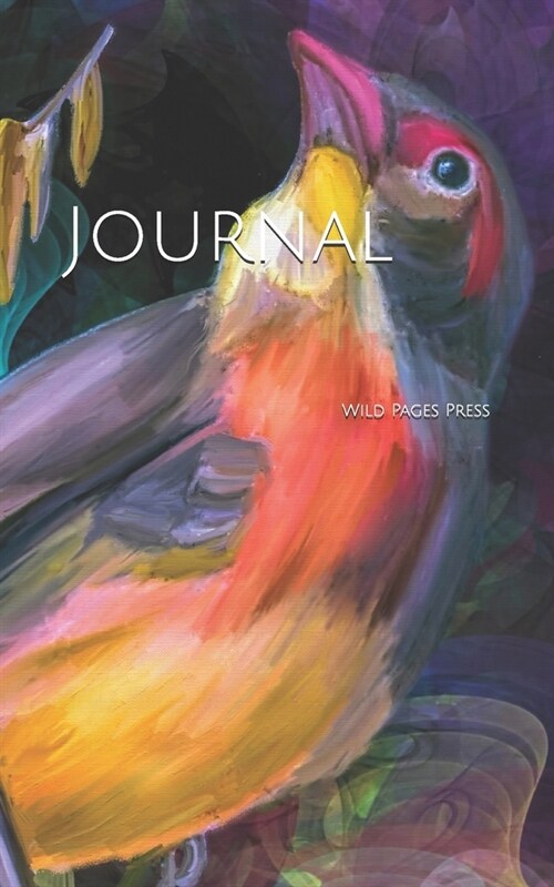 Journal: Colorful Bird Backdrop Decoration (Paperback)