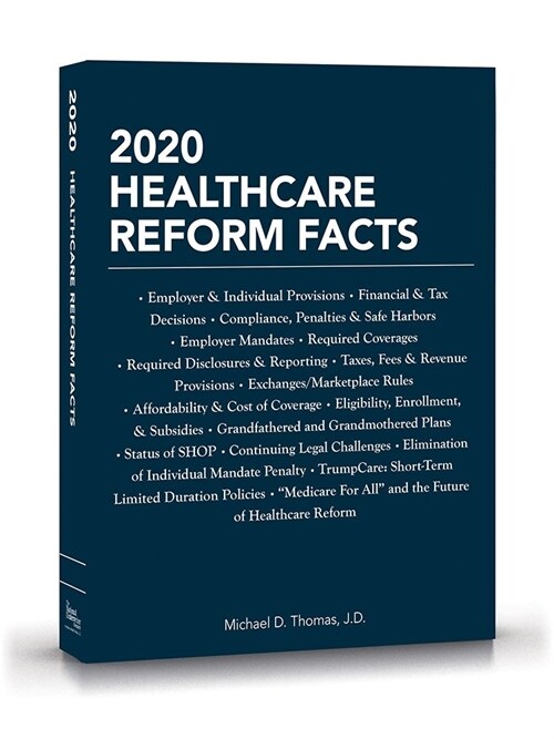 2020 Healthcare Reform Facts (Paperback)