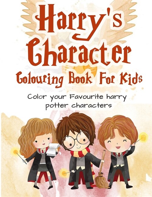 Harry Potter Colouring Book: 25+ Magical Illustrations Amazing Harry Potter Characters Colouring Books for Adults and Kids (Paperback)