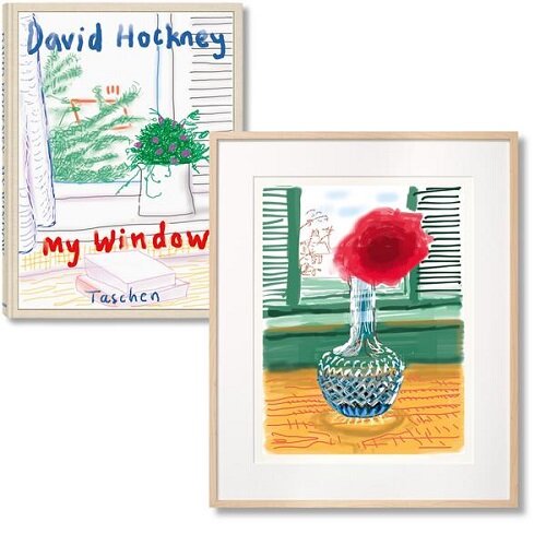 David Hockney : My Window. Art Edition. B (No. 251-500) No. 281 : 데이비드 호크니 아트 에디션 B (Book)