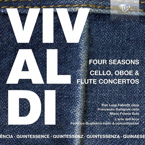[수입] 비발디: 사계 / 바이올린, 첼로, 오보에, 플루트 협주곡 [5CD]