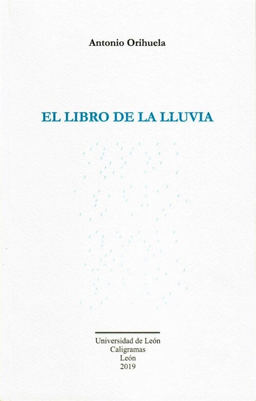 EL LIBRO DE LA LLUVIA (Paperback)