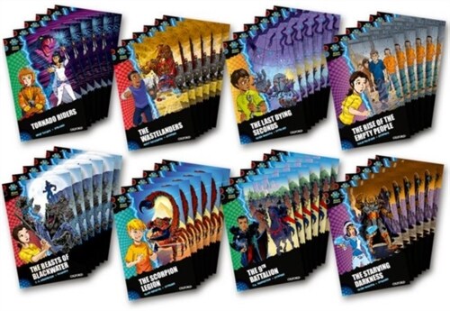 Project X Alien Adventures: Dark Red + Book Band, Oxford Levels 19-20: Dark Red + Book Band, Class Pack of 48 (Paperback)