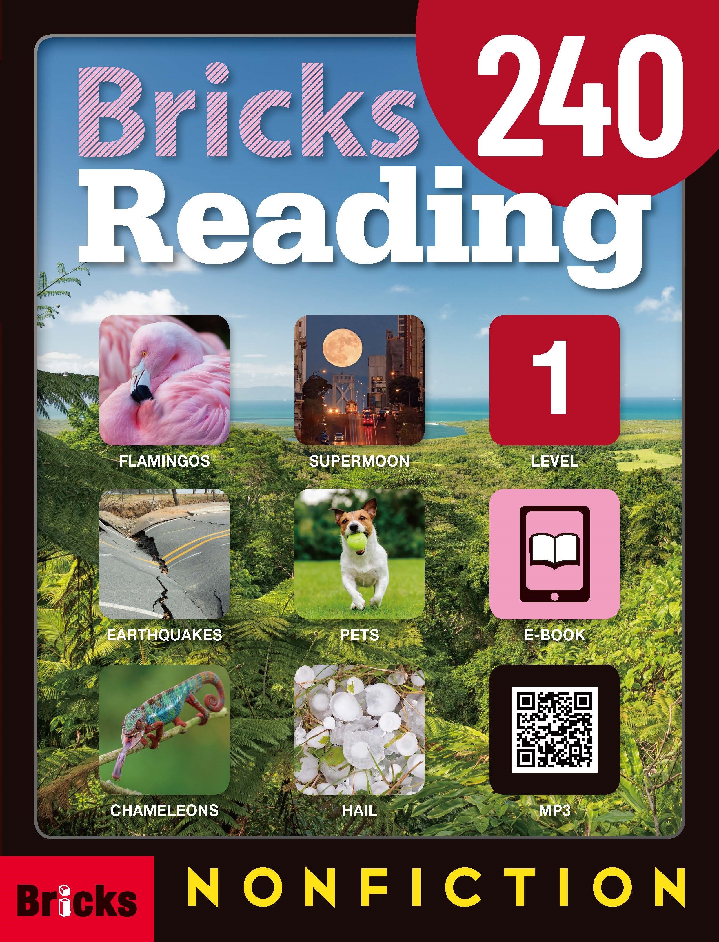 [중고] Bricks Reading 240 Nonfiction Level 1 (Student Book + Workbook + eBook)
