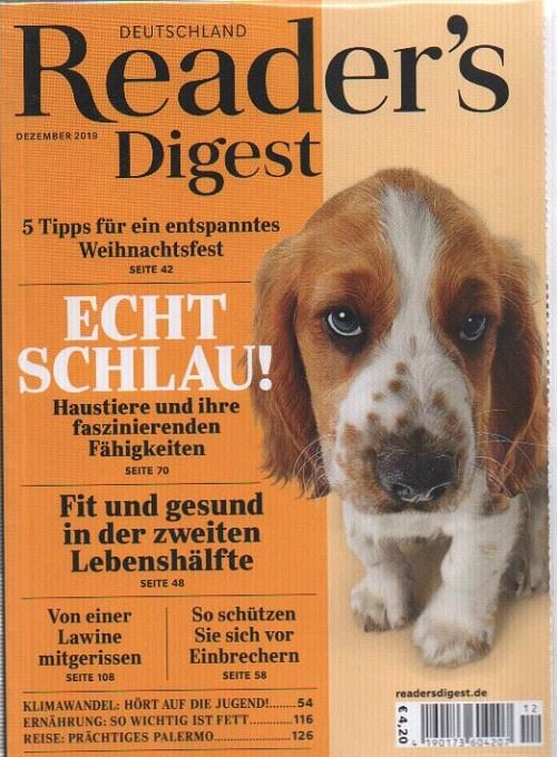 Readers Digest (월간 독일판): 2019년 12월호