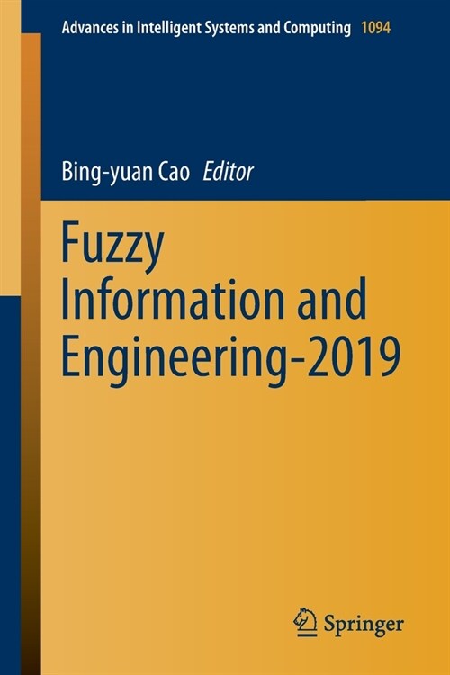 Fuzzy Information and Engineering-2019 (Paperback, 2020)
