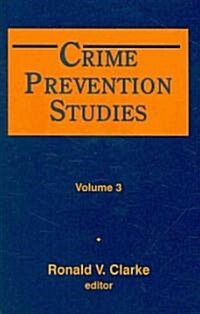 Crime Prevention Studies (Hardcover)