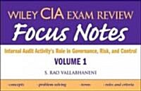 Wiley CIA Exam Review Focus Notes (Paperback)