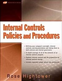 Internal Controls Policies and Procedures (Paperback)