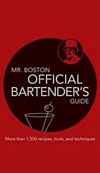 [중고] Mr. Boston Official Bartender‘s Guide (Hardcover)