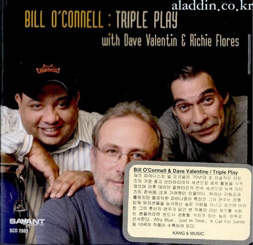 [수입] Bill O`Connell & Dave Valentine - Triple Play