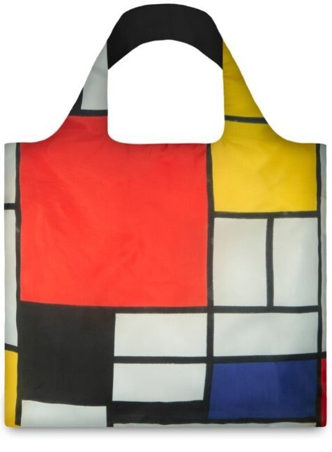 LOQI Bag Mondrian / Composition with Red Yellow Blue and Black (General Merchandise)