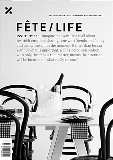 Fete Magazine (계간 호주판): 2019년 No.33