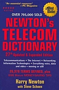 Newtons Telecom Dictionary (Paperback, 27th, Expanded, Updat)